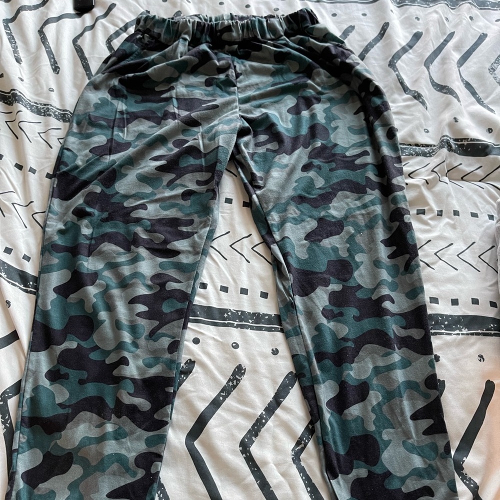 Camo joggers